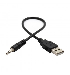 USB to 3.5mm mono male cable  Automobile AUX audio conversion cable